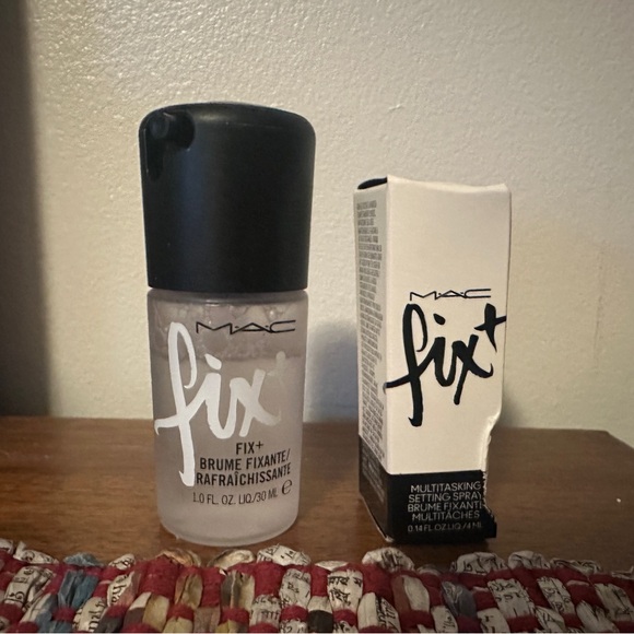 MAC Fix+ Fix Plus Prep + Prime Spray 2-Piece Travel 4ml + Full-Size 30ml - Picture 1 of 10